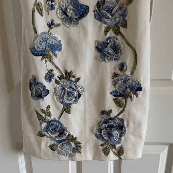 NWT Alice & Olivia Clyde Embellished Sleeveless Dress Size 2 - Picture 4 of 10